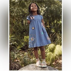 Sz 7-8 Mini Boden Floral Easy Everyday dress